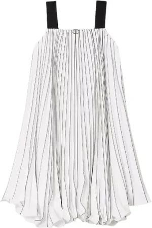 Twin-Set Dresses, female, , 10 Y, Short pleated dress with Girl print