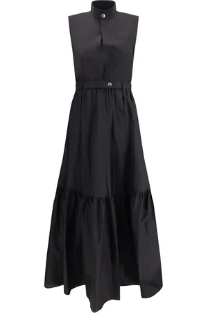 Crida Milano Elegant Naxos Long Dress with Metallic Details