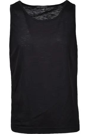 D.A. Daniele Alessandrini Sleeveless Top in Mixed Materials