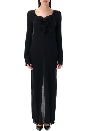 MAGDA BUTRYM Midi Dress with Long Sleeves
