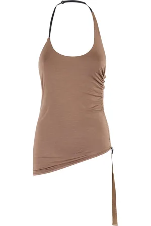 Helmut Lang Sleeveless Tops, female, , S, Wind Harness Top Elastic Strap