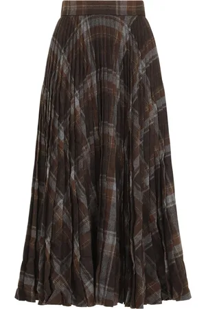 Balenciaga Wool Blend Elegant Skirt