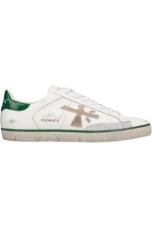 Premiata Sneakers, male, , 9 UK, leather Trainers Steven for men