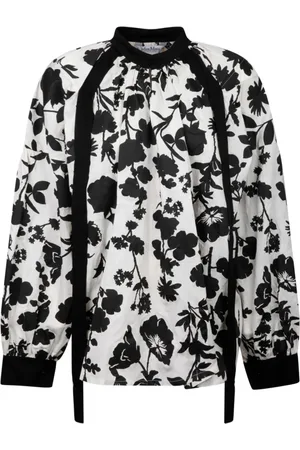 Max Mara Floral Satin Shirt