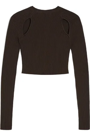 Max Mara Round-neck Knitwear, female, , S, Chic Topwear Blend Viscose Polyester