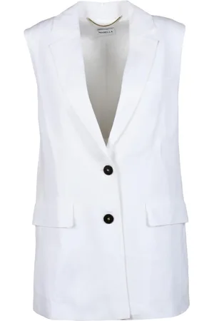 MARELLA Vests, female, , M, Linen Jacket