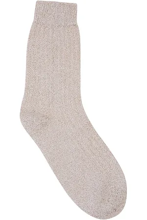 ELEVENTY Lurex Knit Sock with Openwork