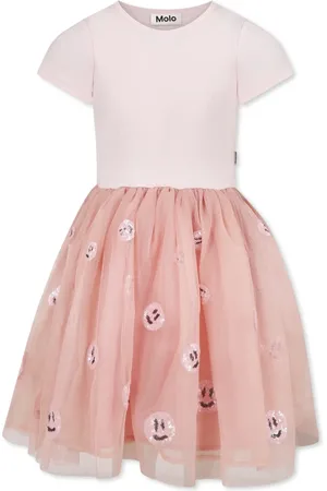 Molo Dresses, female, , 3 Y, Short-Sleeved Sequin Dress