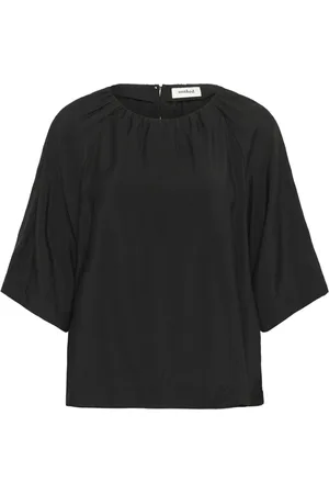Soaked in Luxury Elegant Draped Blouse