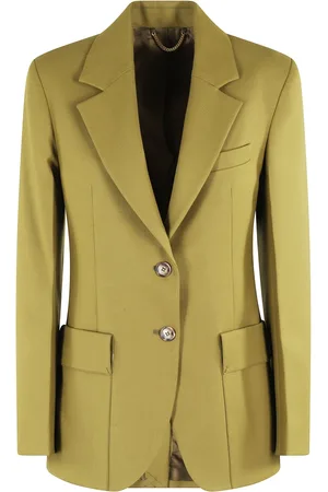 Victoria Beckham Blazers, female, , S, Patch Pocket Blazer Willow Color