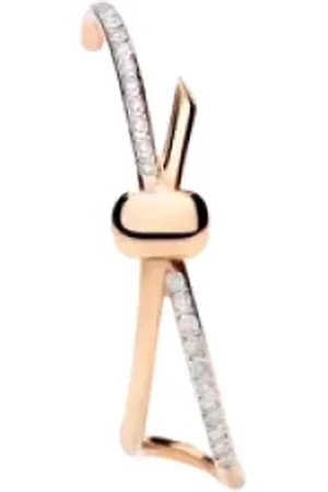 Pomellato Earrings, female, , ONE SIZE, Single Ear Cuff Together in Rose Gold and Diamonds