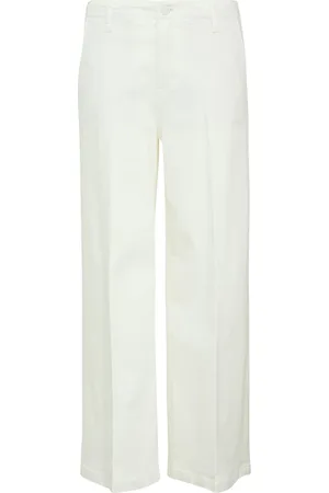 Comma, Wide Trousers, female, , XS, Lyocell Culotte with Crease