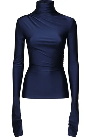 Andamane Draped High Neck Jumper