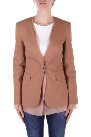 Pinko Blazers, female, , S, Jacket with Front Buttons
