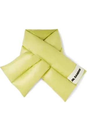 Jil Sander Down Scarf in Acid
