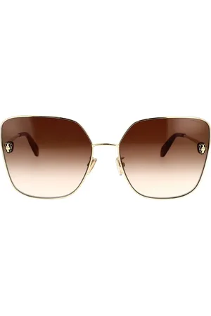 Bvlgari Sunglasses, unisex, , 62 MM, Butterfly Style Sunglasses with Snake Details