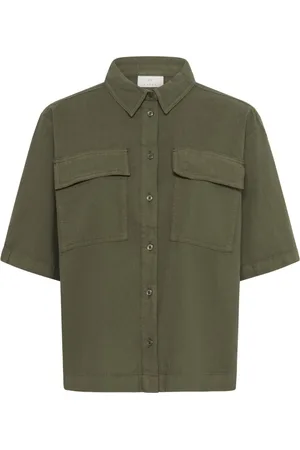 Kaffe Stylish Grape Leaf Shirt Blouse