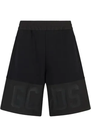 GCDS Casual Shorts, male, , S, Nylon Band Logo Bermuda Shorts