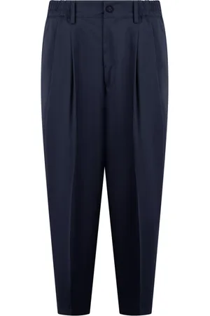 LOW BRAND Slim-fit Trousers, male, , W34, Virgin Wool Carrot Fit Trousers