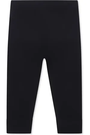 Petit Bateau Cotton Leggings with Logo Detail