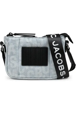 Marc Jacobs Bags, unisex, , ONE SIZE, Denim Casual Bag with Jacquard Logo