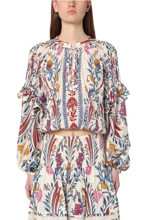 Farm Rio Blouses, female, , 2XS, Long Sleeve Shirt