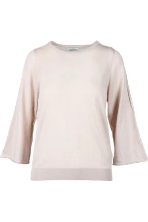 BALLANTYNE Round-neck Knitwear, female, , L, Cotton Knit Jumper