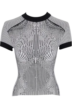 Jean Paul Gaultier Short Sleeve Hoodie and White