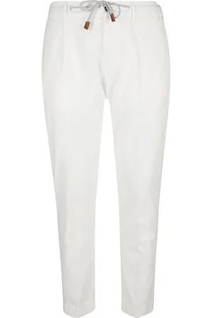 ELEVENTY Silk Cotton Jogger Trousers