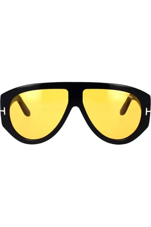 Tom Ford Classic Pilot Sunglasses Brown Lenses