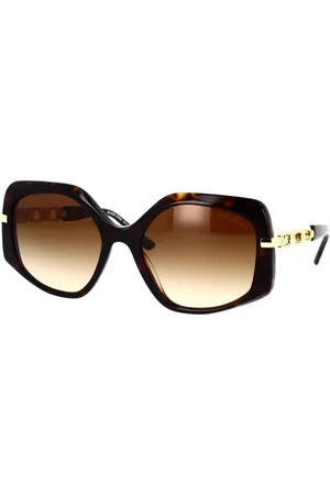 Michael Kors Unique Irregular Sunglasses with Lenses