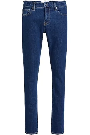 Calvin Klein Slim-fit Jeans, male, , W33 L32, Slim Fit Dark Mid Jeans