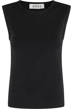 Rohe Sleeveless Tops, female, , S, Ribbed Tank Top Stretch