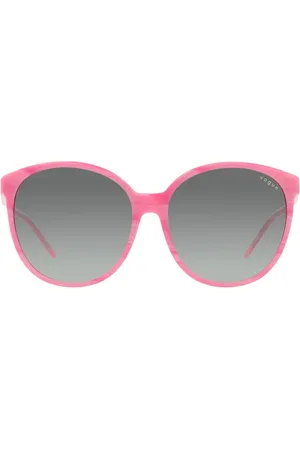 vogue Stylish Dark Sunglasses with Grey Lenses