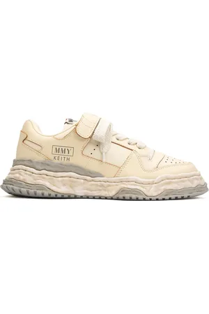 MIHARA YASUHIRO Sneakers, male, , 7 UK, Vintage Leather Low-Top Sneaker in