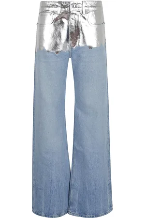 Paco rabanne Wide Jeans, female, , S, Jeans for Women Stylish Design