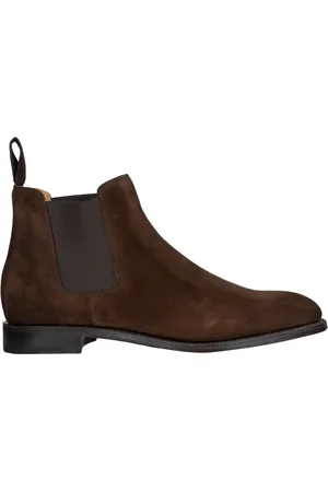 JOHN LOBB Dark Suede Stylish Shoes