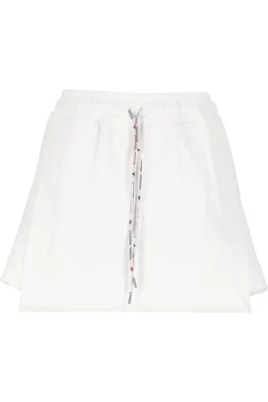 Vivienne Westwood Short Shorts, female, , M, Cotton Skirt Elastic Waist Drawstring