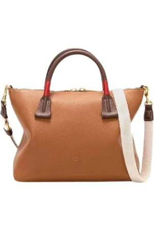 Carolina Herrera Handbags, female, , ONE SIZE, Insignia Bowling Leather Bag