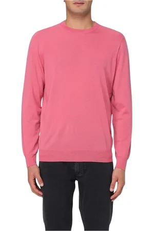 DRUMOHR Round-neck Knitwear, male, , L, Coral Jumper