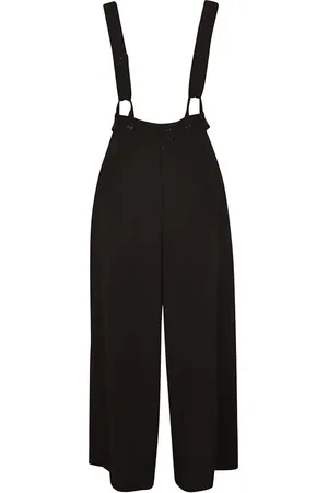 YOHJI YAMAMOTO Technical Fabric Suspender Trousers