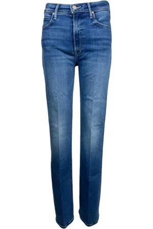 Mother Slim-fit Jeans, female, , W31, Straight Leg High Waist Denim Jeans