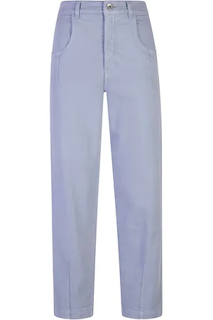 ELEVENTY Cropped Trousers, female, , XL, Stretch Cotton Trousers