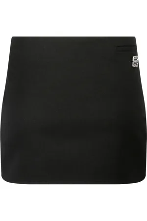 Givenchy Short Skirts, female, , S, 4G-Plaque Miniskirt