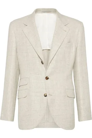 Brunello Cucinelli Blazers, male, , M, Deconstructed Jacket for Men