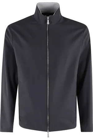 ELEVENTY Stand Collar Full Zip Jacket