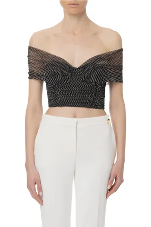 Elisabetta Franchi Blouses, female, , M, Stylish 100%Pa Women