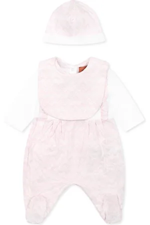Missoni Cotton Babygrow Bib Hat Set