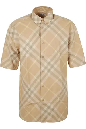 Burberry Short Sleeve Shirts, male, , S, Short Sleeve Shirt