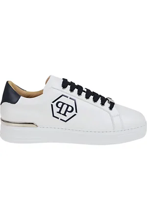 Philipp Plein Sneakers, male, , 7 UK, Dark Blue Trainers